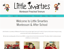 Tablet Screenshot of littlesmarties.info